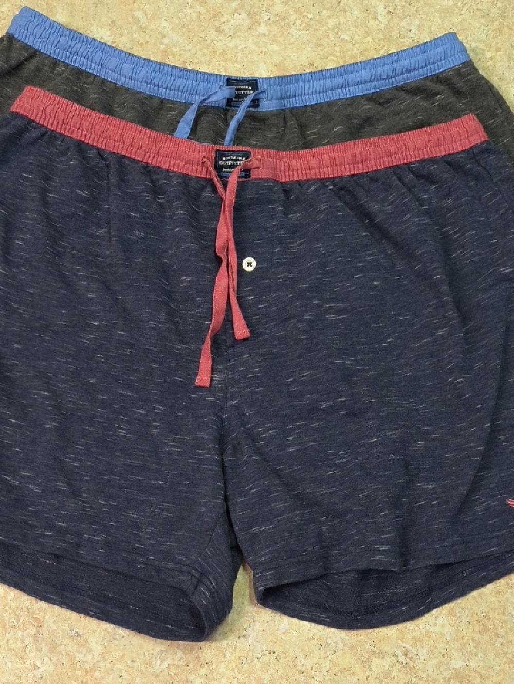 Southern Marsh Navy Heather Boxer Shorts Bundle Size XL GUC.